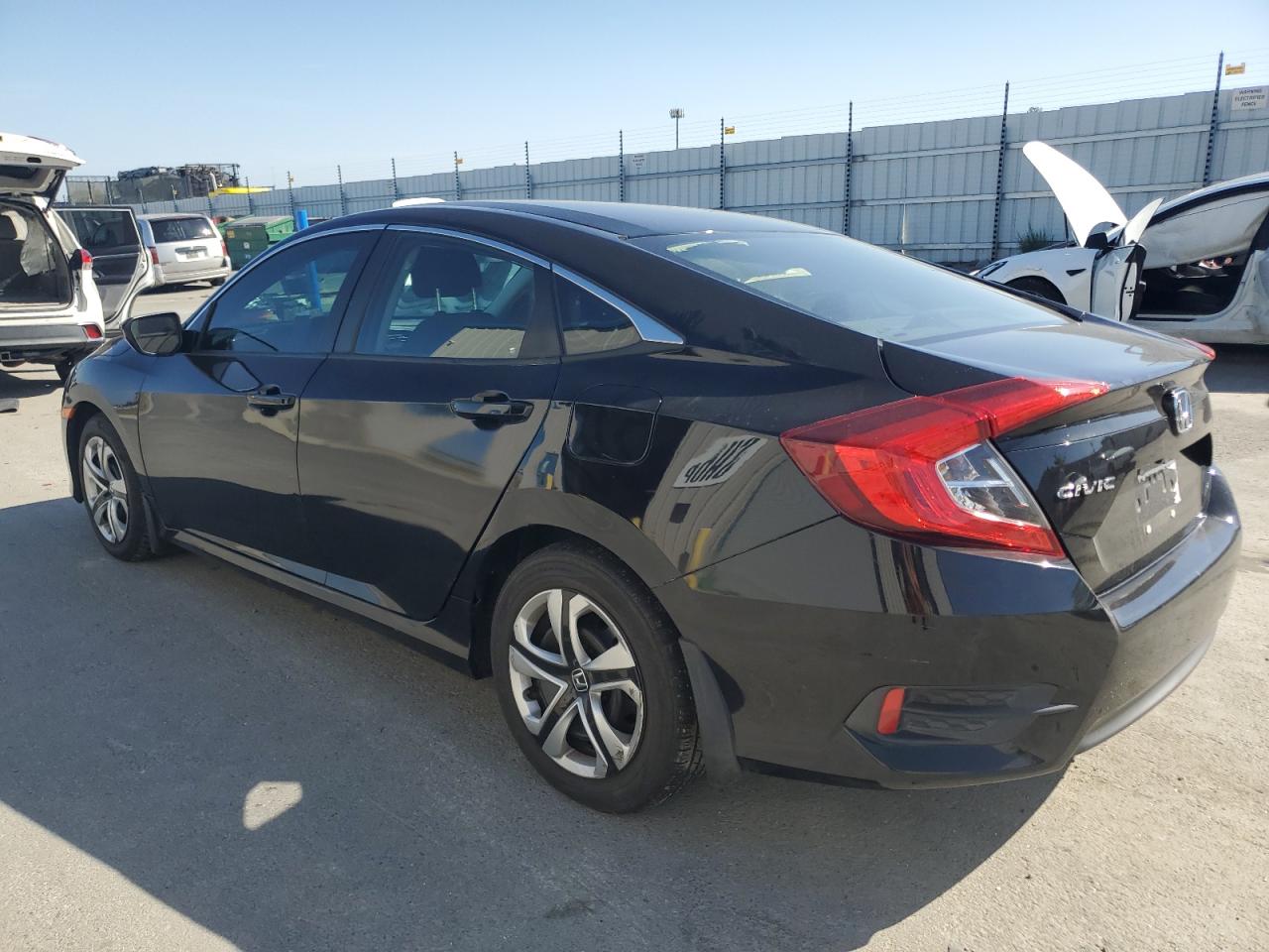 2017 Honda Civic Lx black null gas 19XFC2F59HE221549 photo #3