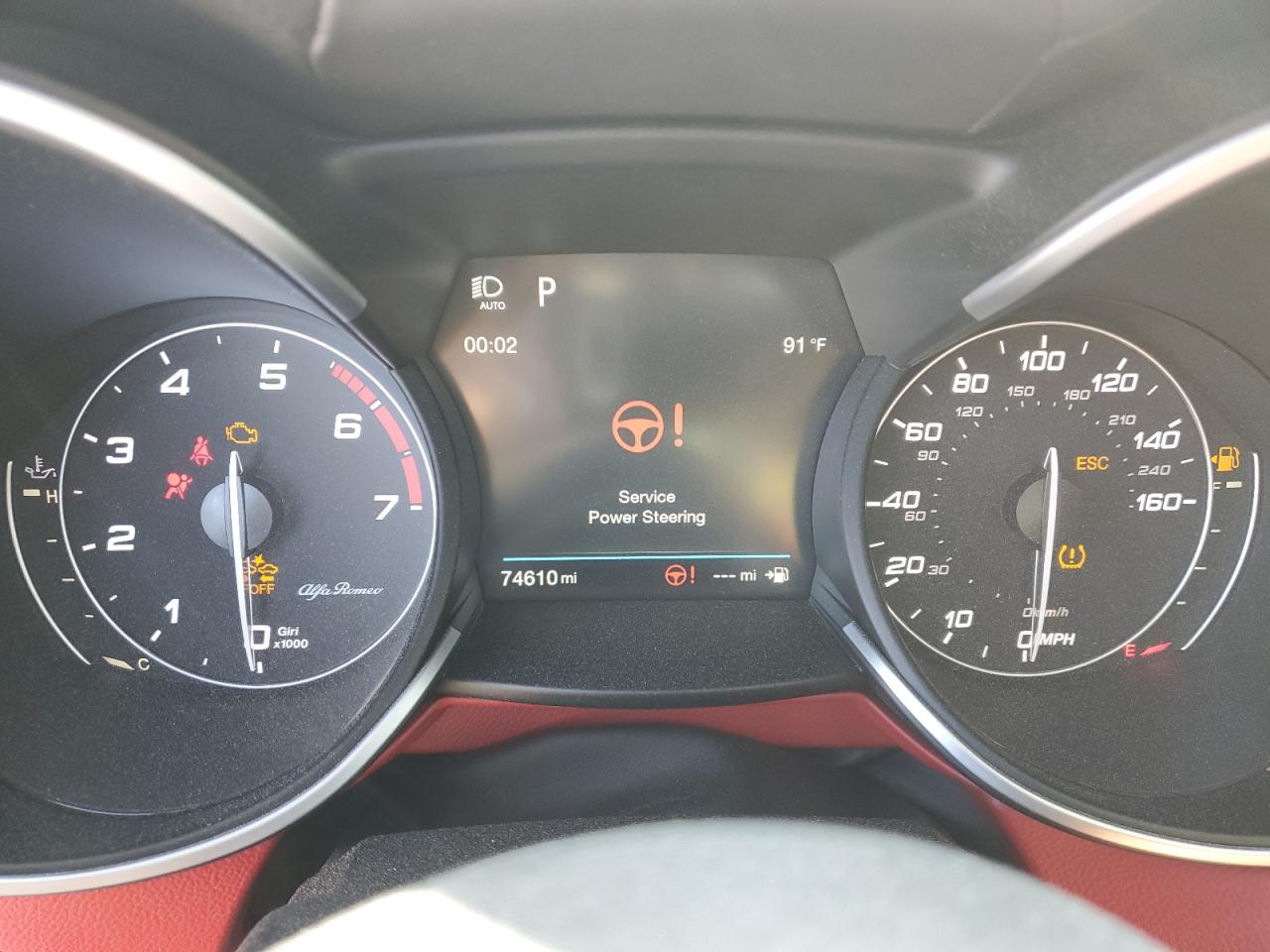 2019 Alfa Romeo Stelvio Ti VIN: ZASPAKBNXK7C31327 Lot: 86889155