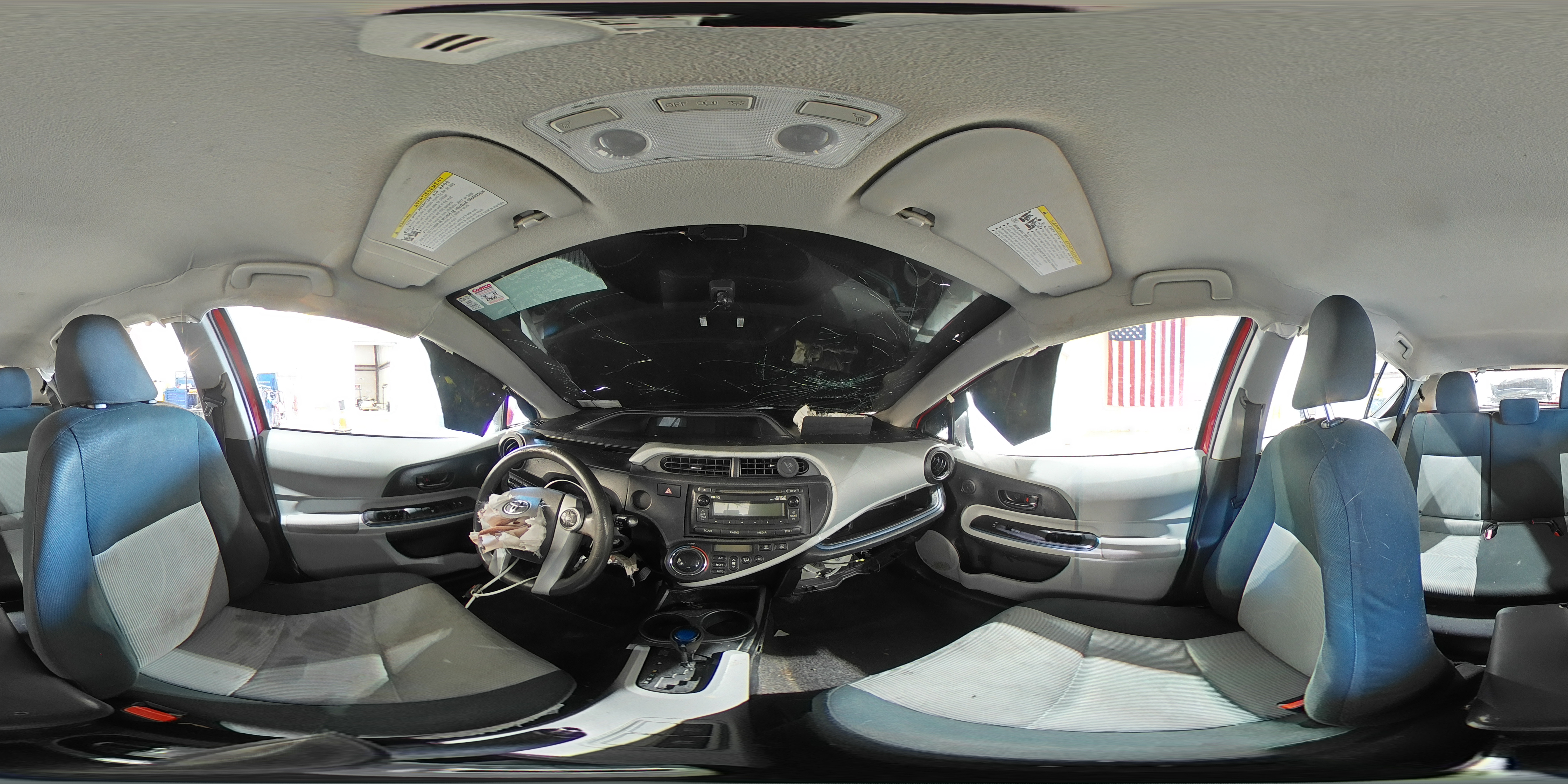 2012 Toyota Prius C VIN: JTDKDTB36C1512642 Lot: 86599005