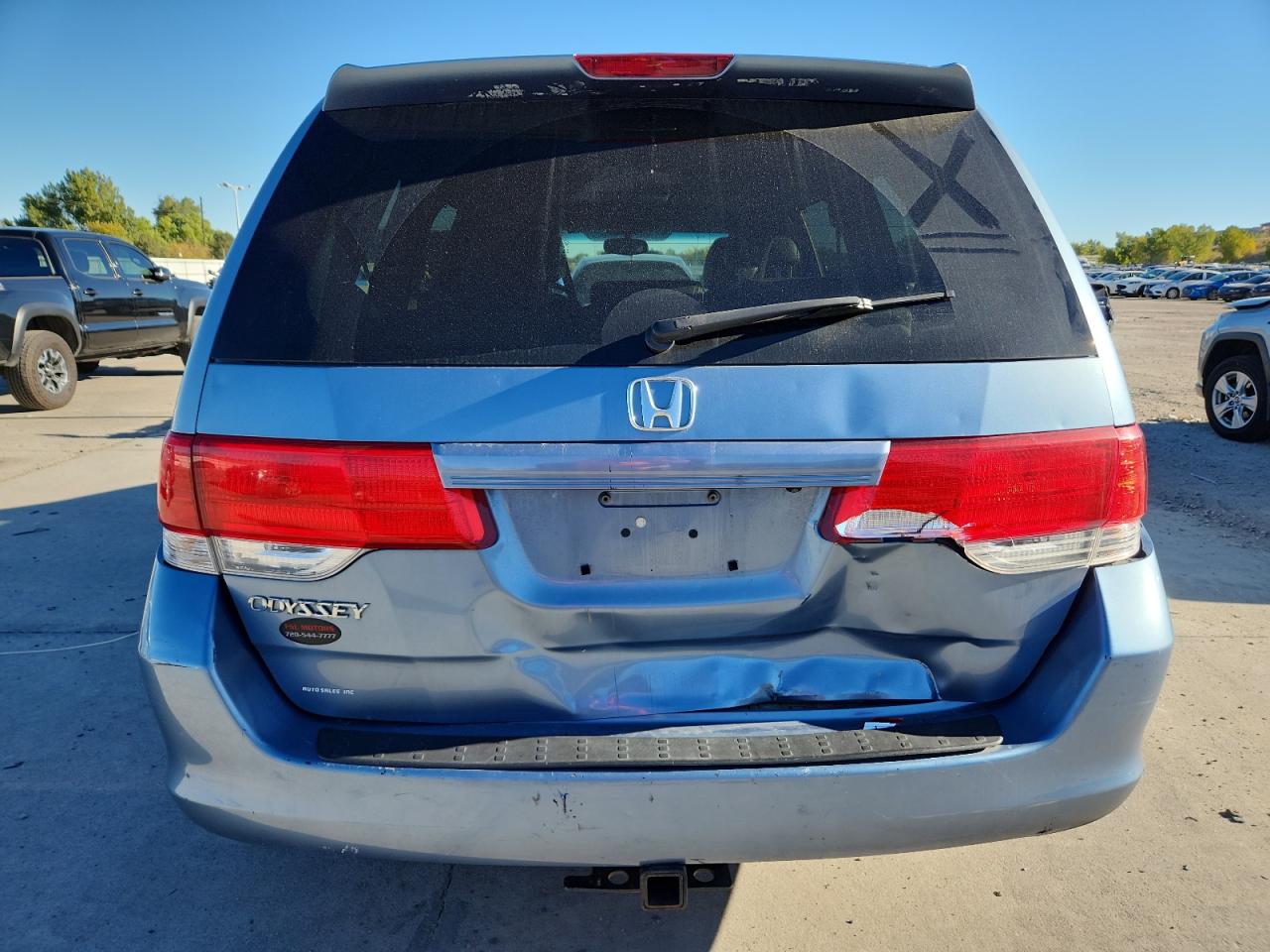 2009 Honda Odyssey Exl VIN: 5FNRL38709B053796 Lot: 84987985