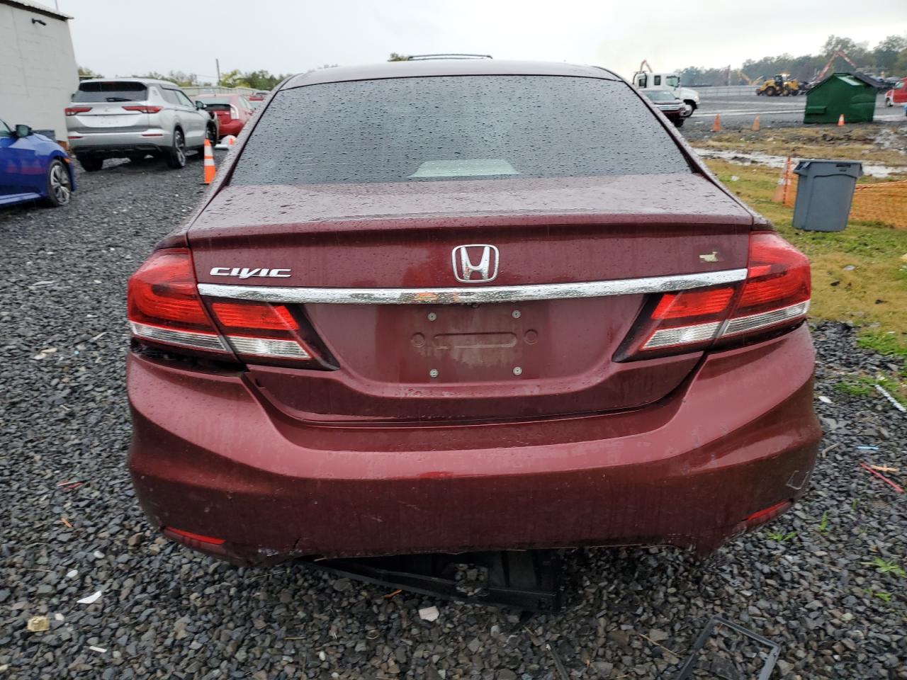 2013 Honda Civic Exl VIN: 2HGFB2F95DH545832 Lot: 84484085