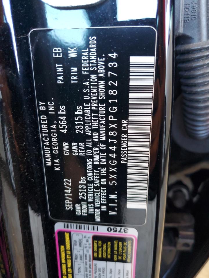 2023 Kia K5 Gt VIN: 5XXG44J8XPG182734 Lot: 89793275