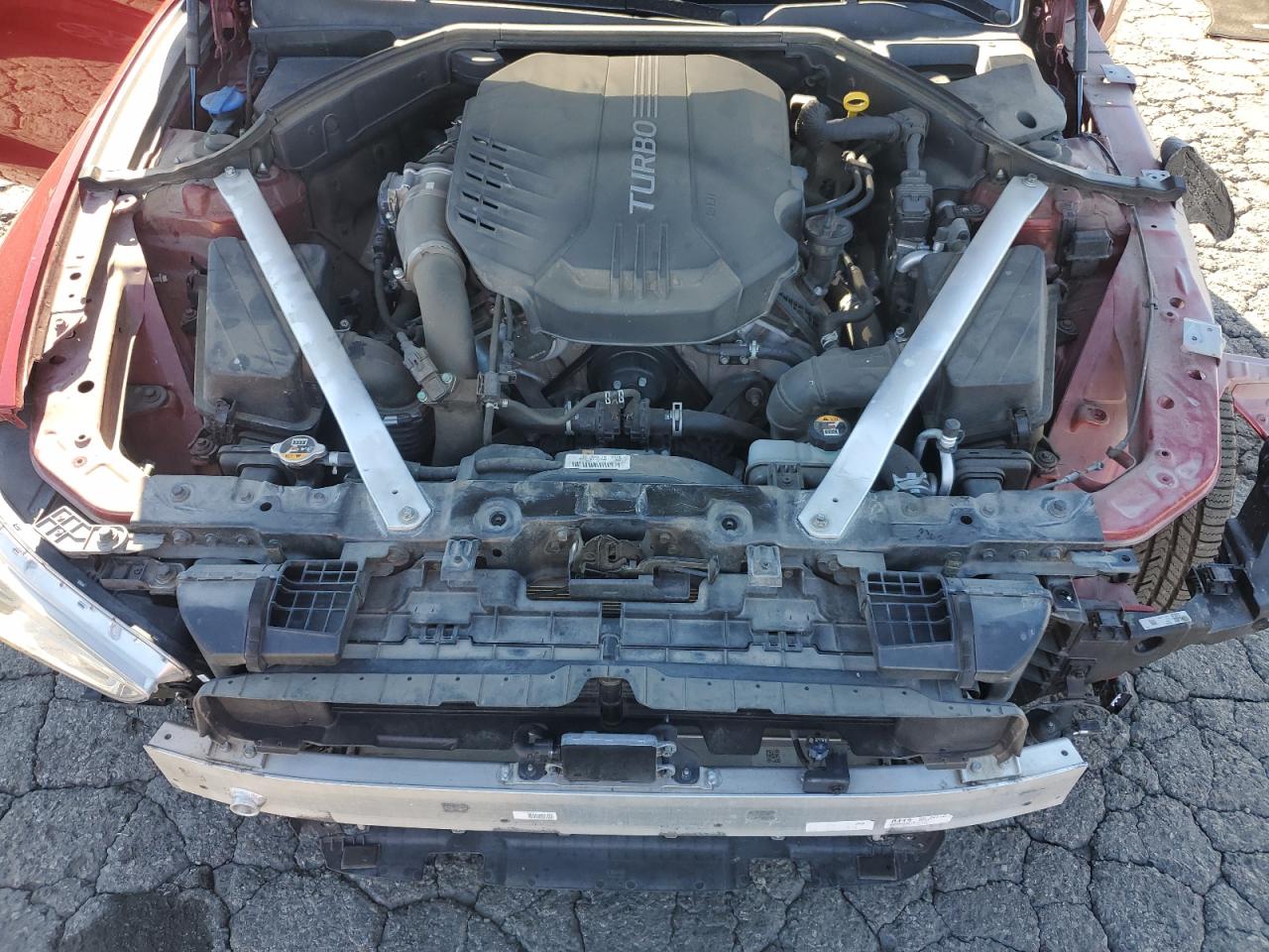 2020 Genesis G70 Prestige VIN: KMTG34LE8LU047148 Lot: 86635755