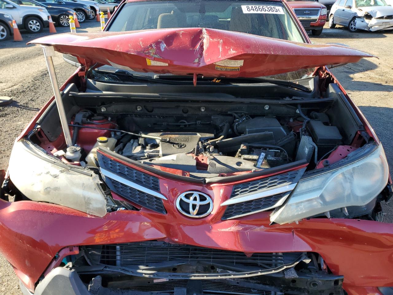 2013 Toyota Rav4 Le VIN: JTMBFREV2DD023052 Lot: 84866385