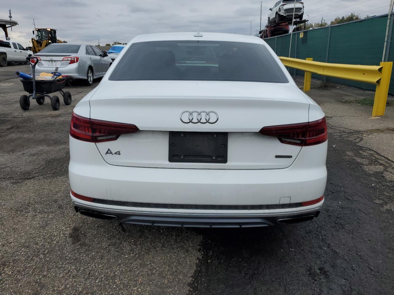 2019 Audi A4 Premium VIN: WAUDNAF41KA015720 Lot: 85262425