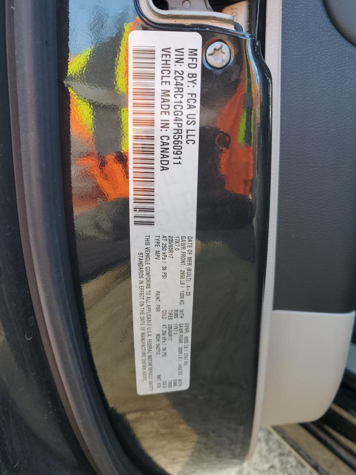 2023 Chrysler Voyager Lx VIN: 2C4RC1CG4PR560911 Lot: 89860325