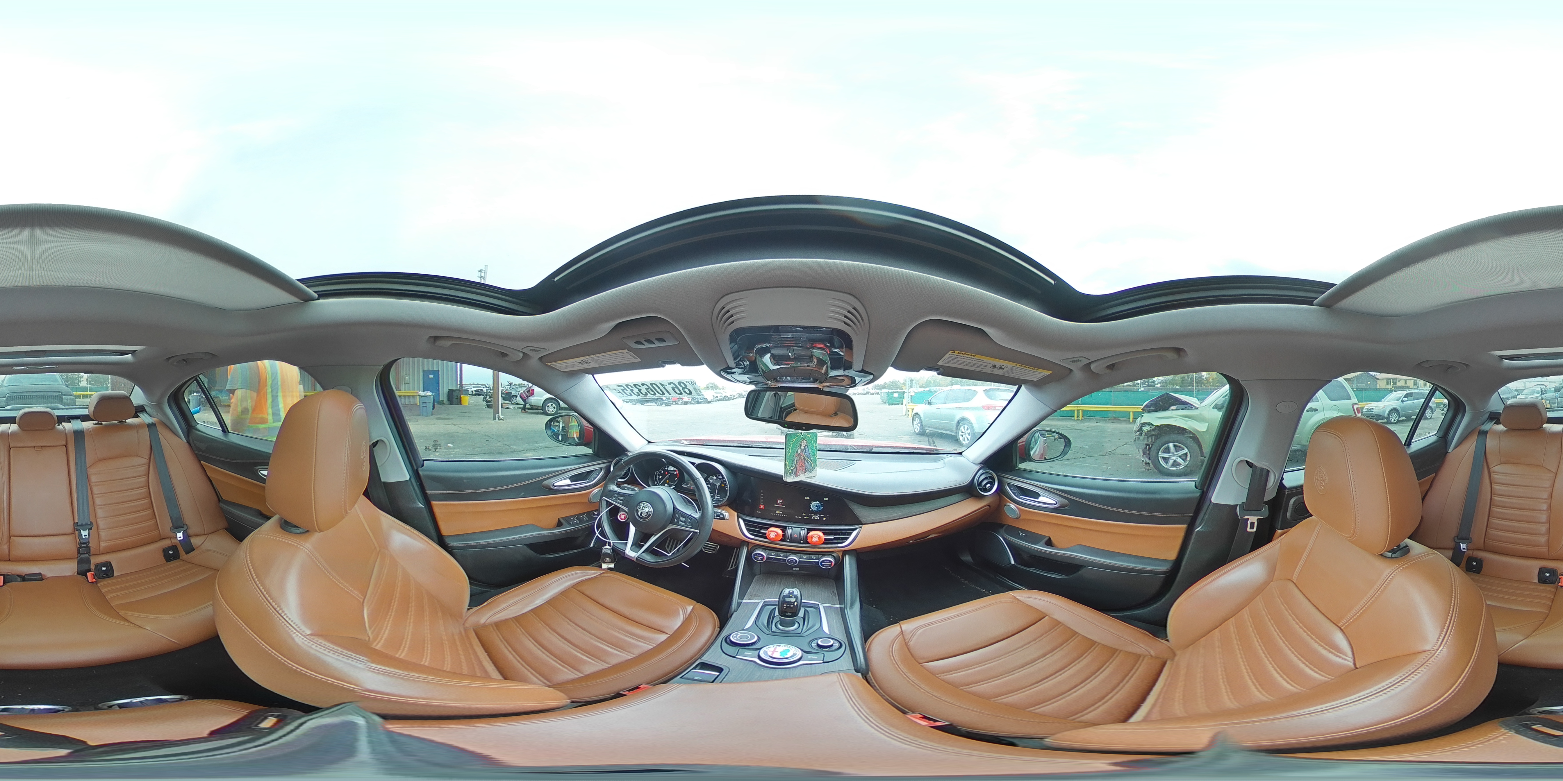 2019 Alfa Romeo Giulia Ti VIN: ZARFANBN6K7598897 Lot: 86106335