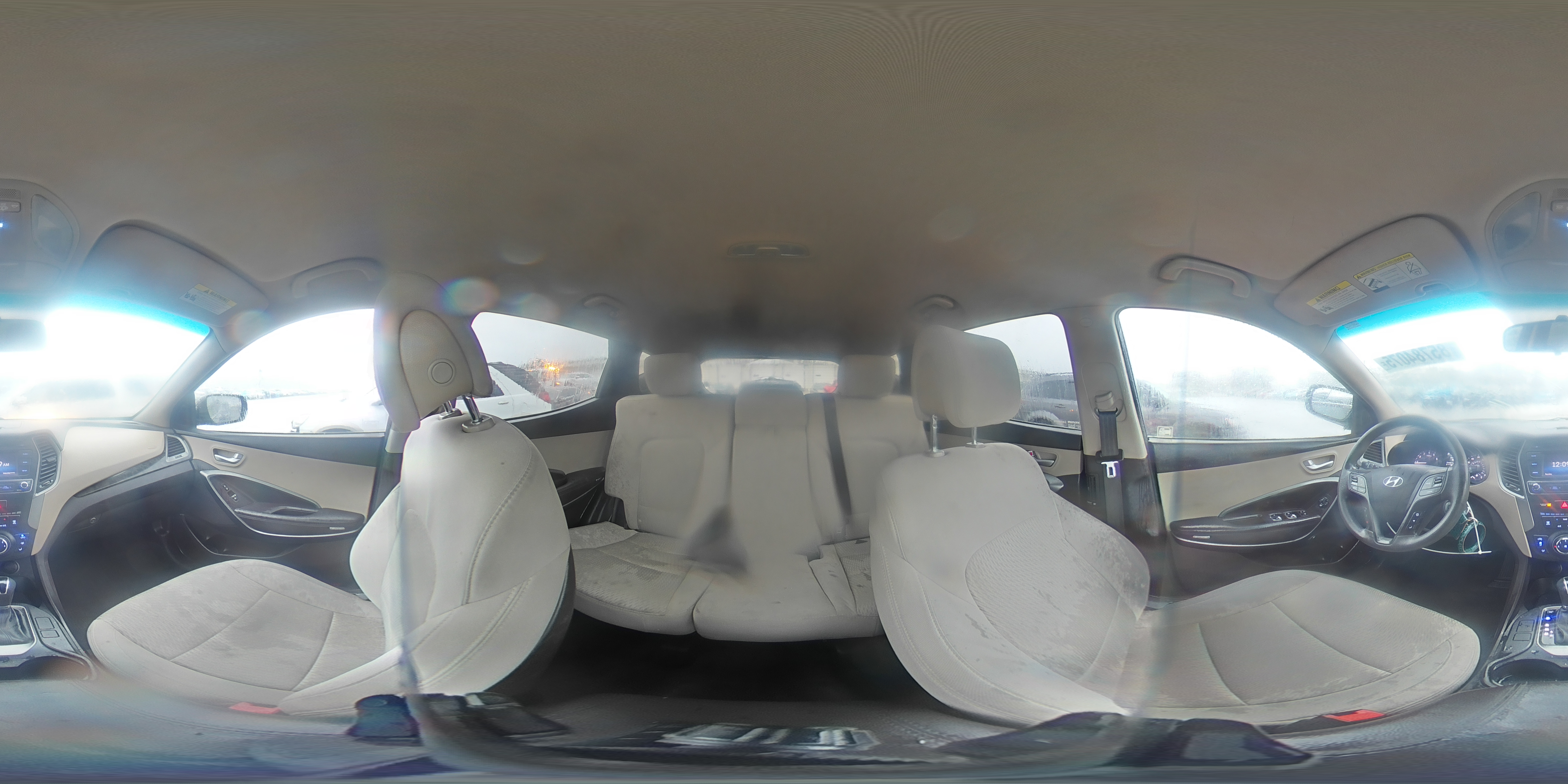 2017 Hyundai Santa Fe Sport VIN: 5XYZT3LBXHG435532 Lot: 85784075