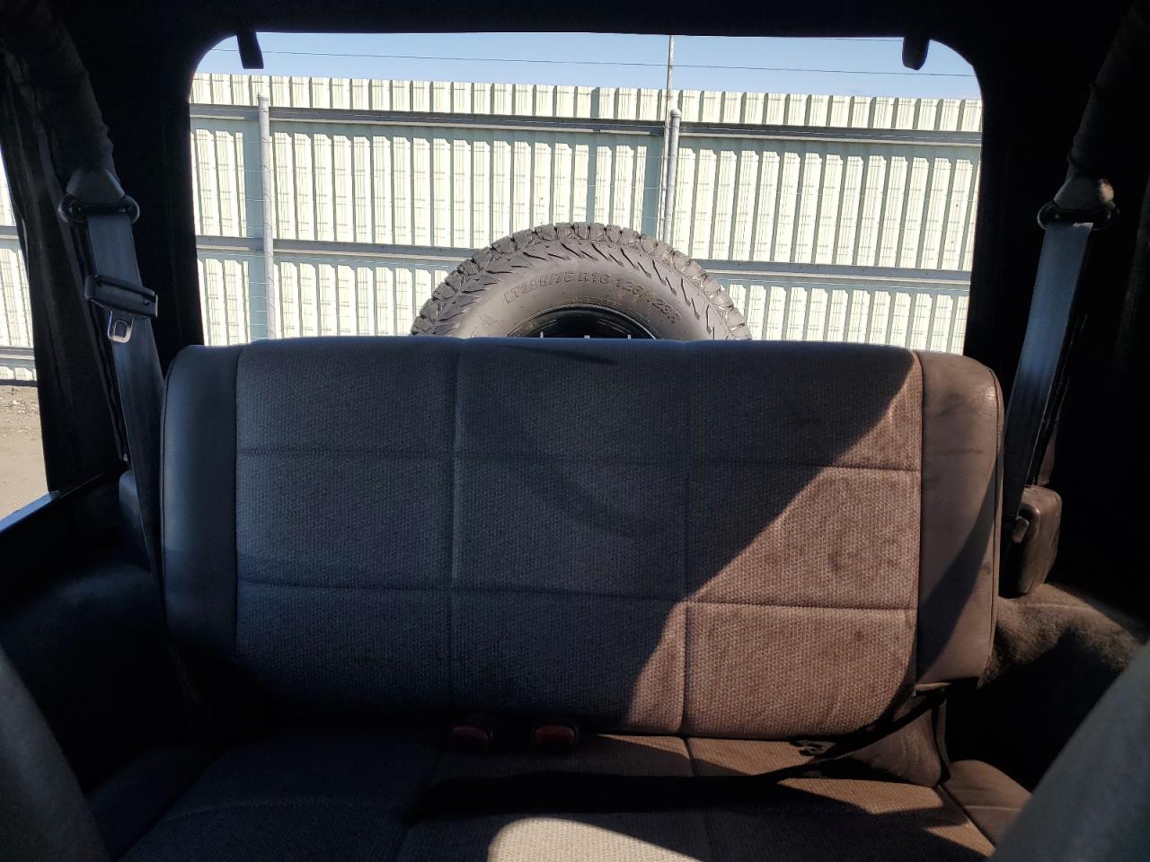 1998 Jeep Wrangler / Tj Sport VIN: 1J4FY19S1WP705803 Lot: 85846045