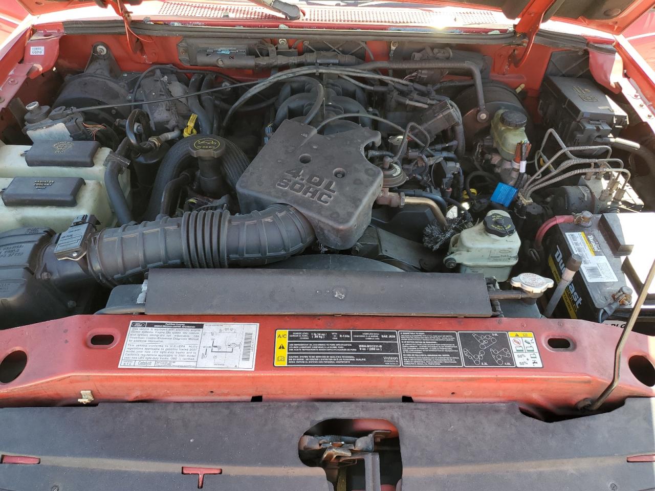 2001 Ford Ranger Super Cab VIN: 1FTYR14E51TA60120 Lot: 84405355