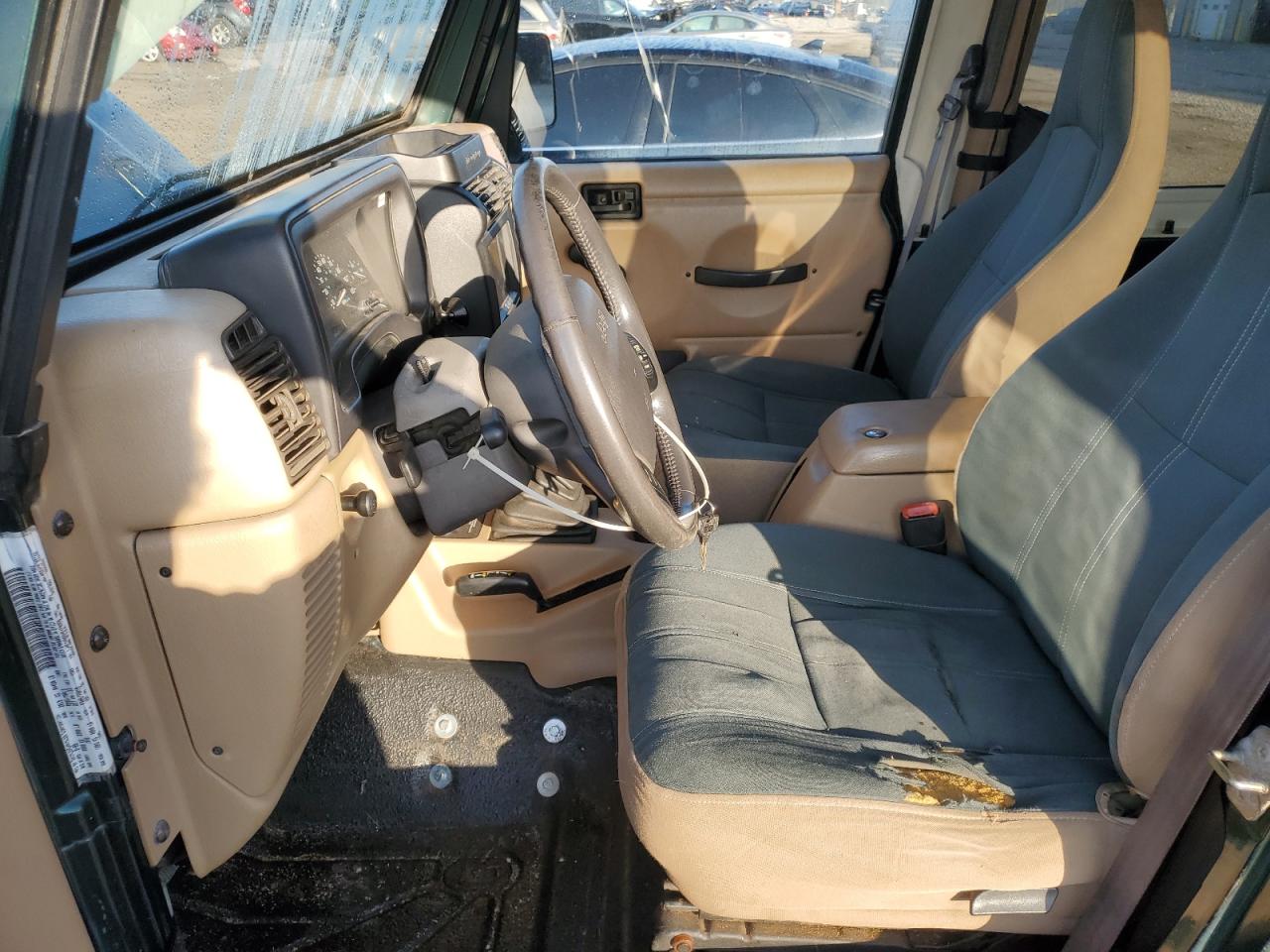 1999 Jeep Wrangler / Tj Sahara VIN: 1J4FY49S5XP478358 Lot: 86463045