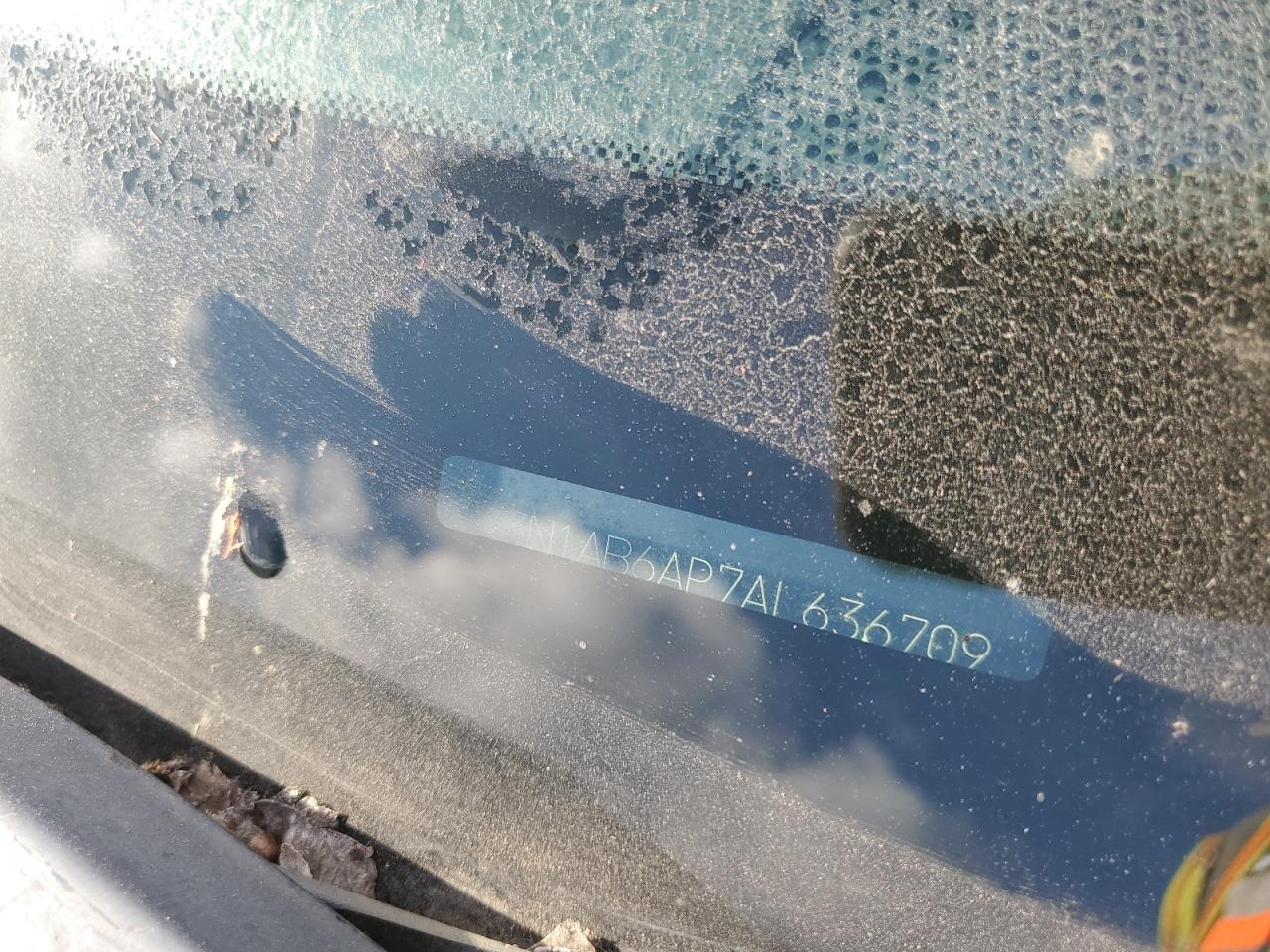 2010 Nissan Sentra 2.0 VIN: 3N1AB6AP7AL636709 Lot: 84756205