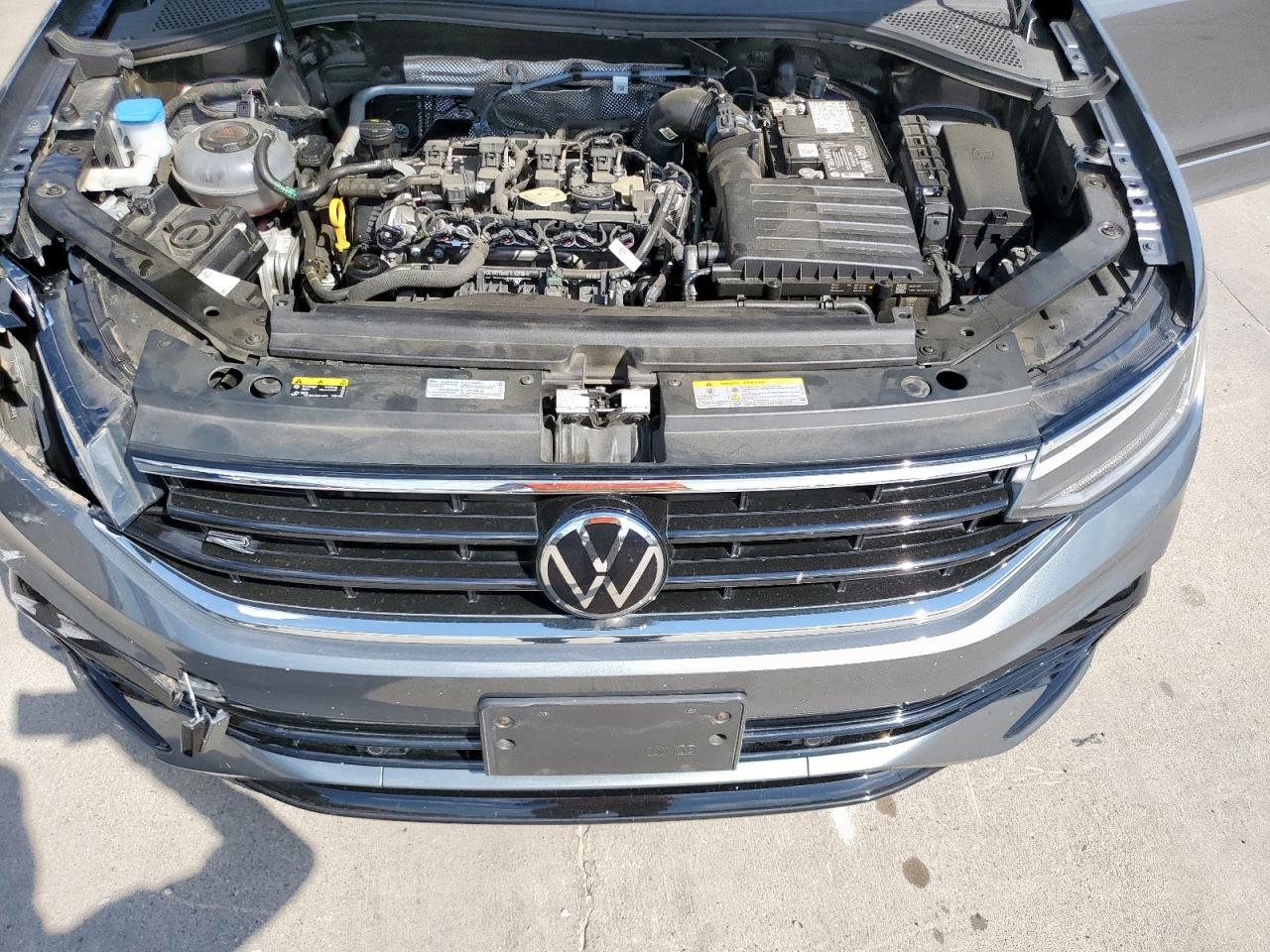 2022 Volkswagen Tiguan Se R-Line Black VIN: 3VVCB7AXXNM017308 Lot: 85736325