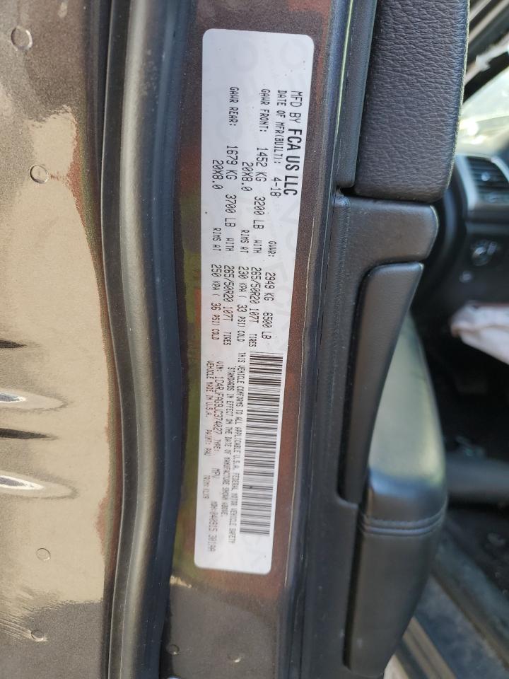 2018 Jeep Grand Cherokee Laredo VIN: 1C4RJFAG9JC374027 Lot: 84301065