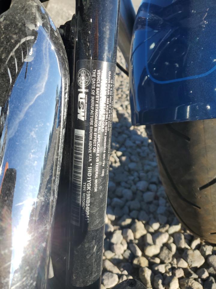 2022 Harley-Davidson Flfbs VIN: 1HD1YGK19NB040941 Lot: 87479075