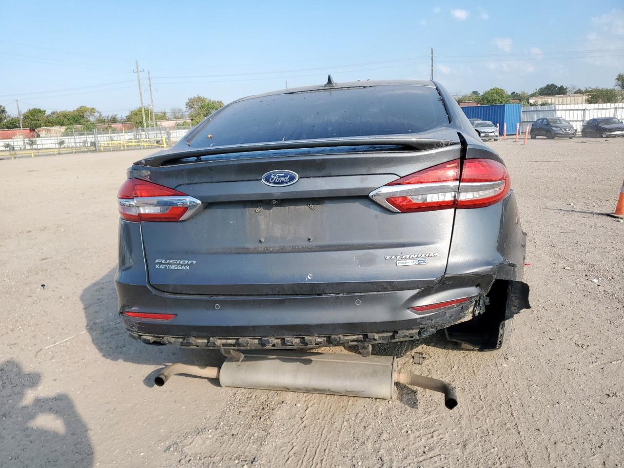 2019 Ford Fusion Titanium VIN: 3FA6P0D91KR152506 Lot: 84752395