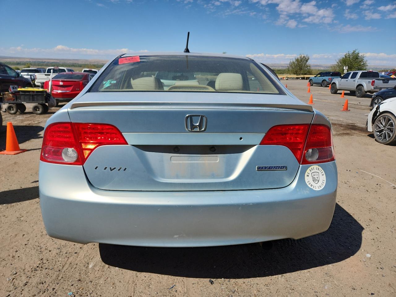 2007 Honda Civic Hybrid VIN: JHMFA36247S030102 Lot: 85075815