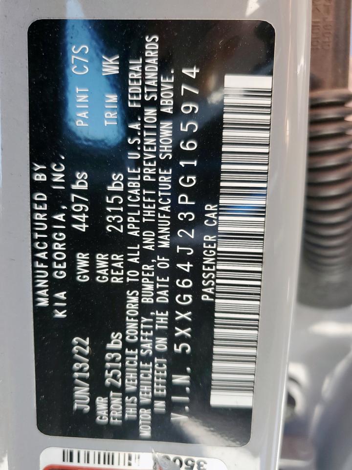 2023 Kia K5 Gt Line VIN: 5XXG64J23PG165974 Lot: 86306915