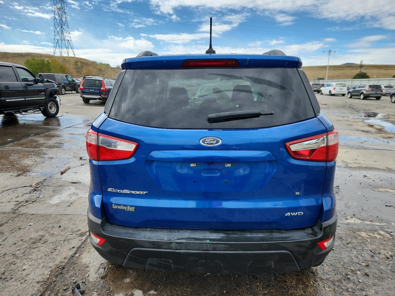 2018 Ford Ecosport Se VIN: MAJ6P1ULXJC230487 Lot: 85517265