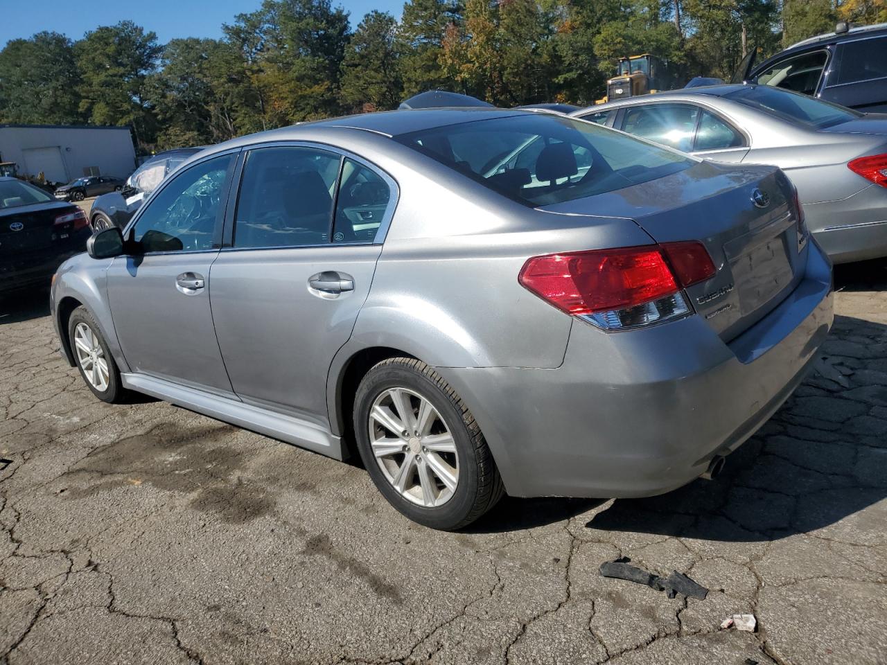 2011 Subaru Legacy 2.5I Premium grey sedan 4d gas 4S3BMCG63B3246714 photo #3