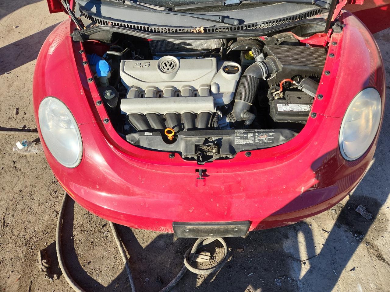 2007 Volkswagen New Beetle 2.5L Option Package 1 VIN: 3VWRW31CX7M502700 Lot: 90595915