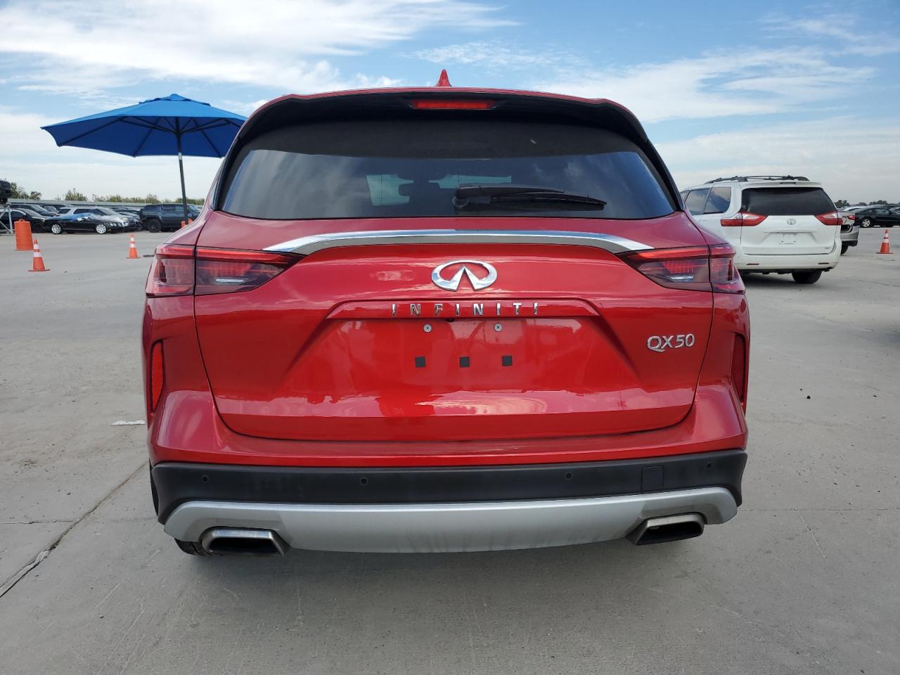 2022 Infiniti Qx50 Sensory VIN: 3PCAJ5EA0NF119160 Lot: 86829735
