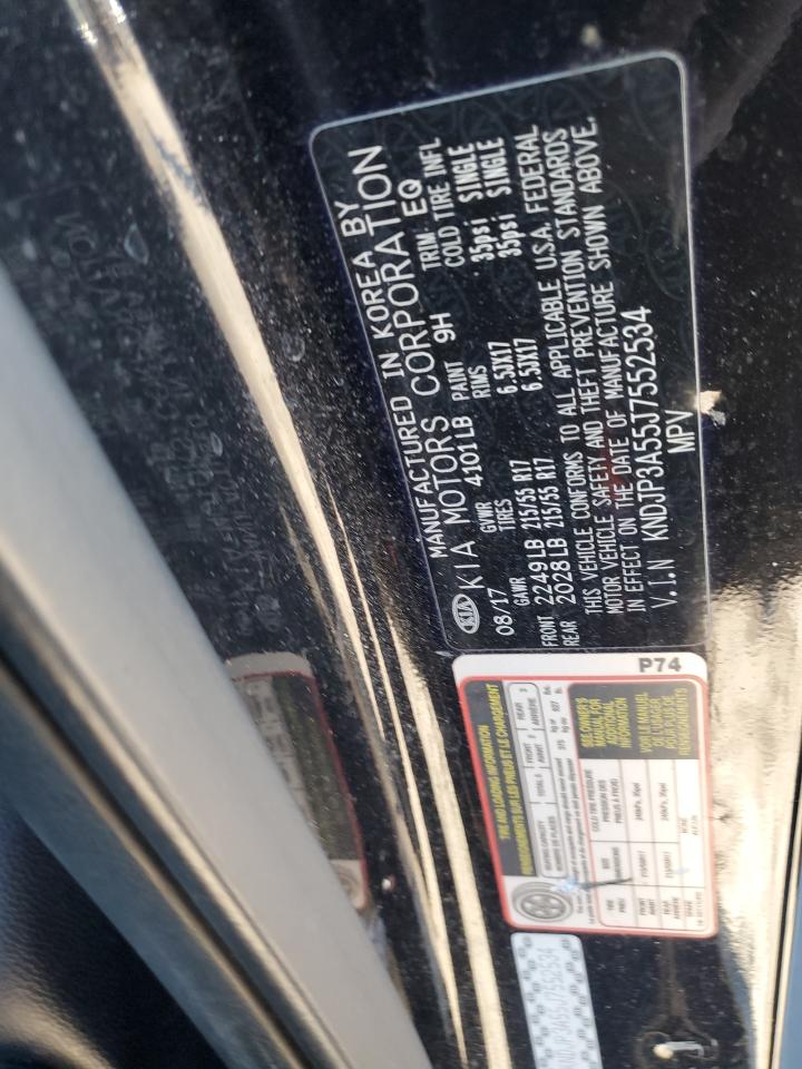 2018 Kia Soul + VIN: KNDJP3A55J7552534 Lot: 85572745