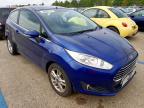 2015 FORD FIESTA 1.25 82 ZETEC 3DR for sale at Copart NEWBURY