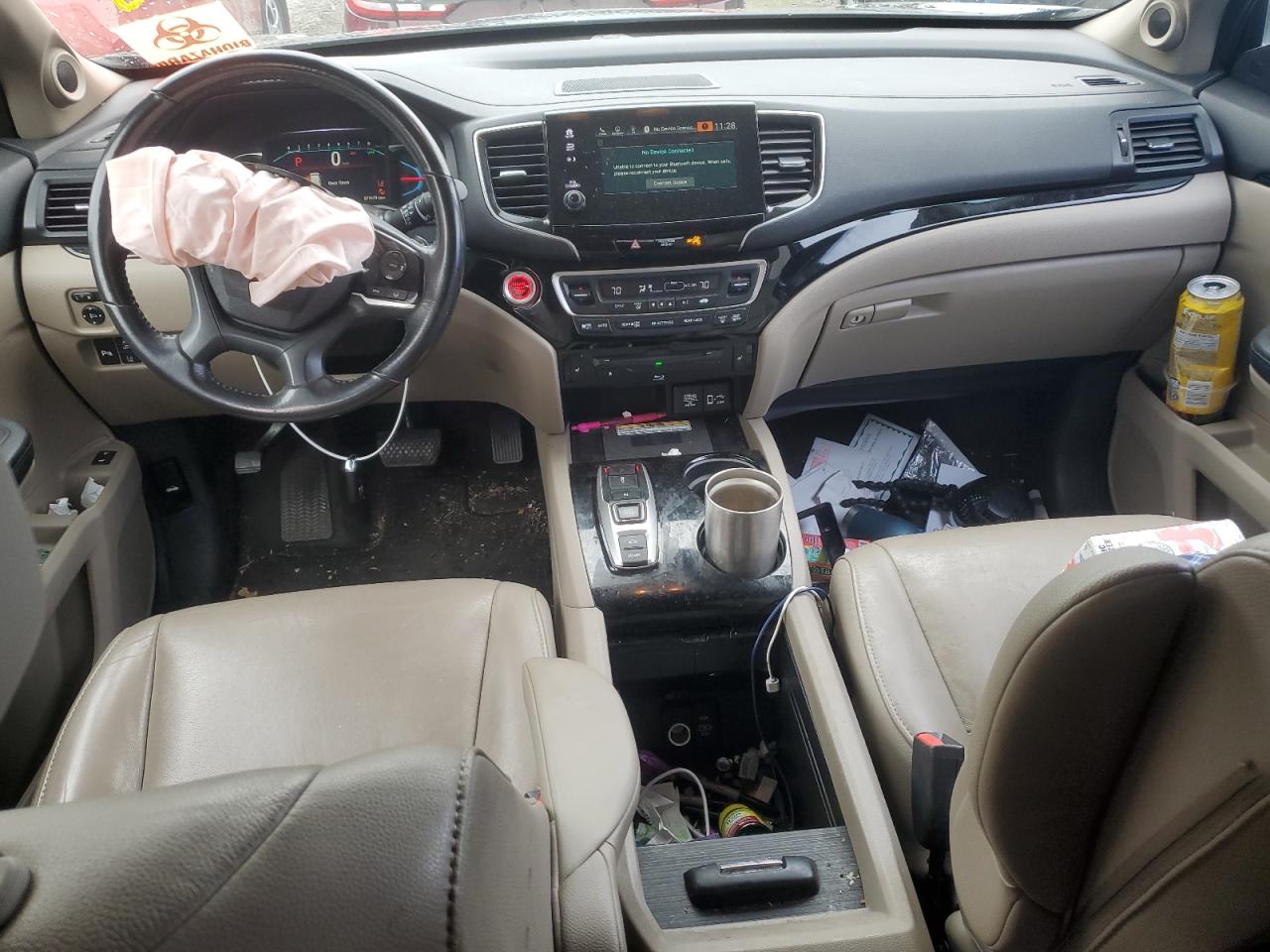 2019 Honda Pilot Touring VIN: 5FNYF6H90KB089256 Lot: 85352265