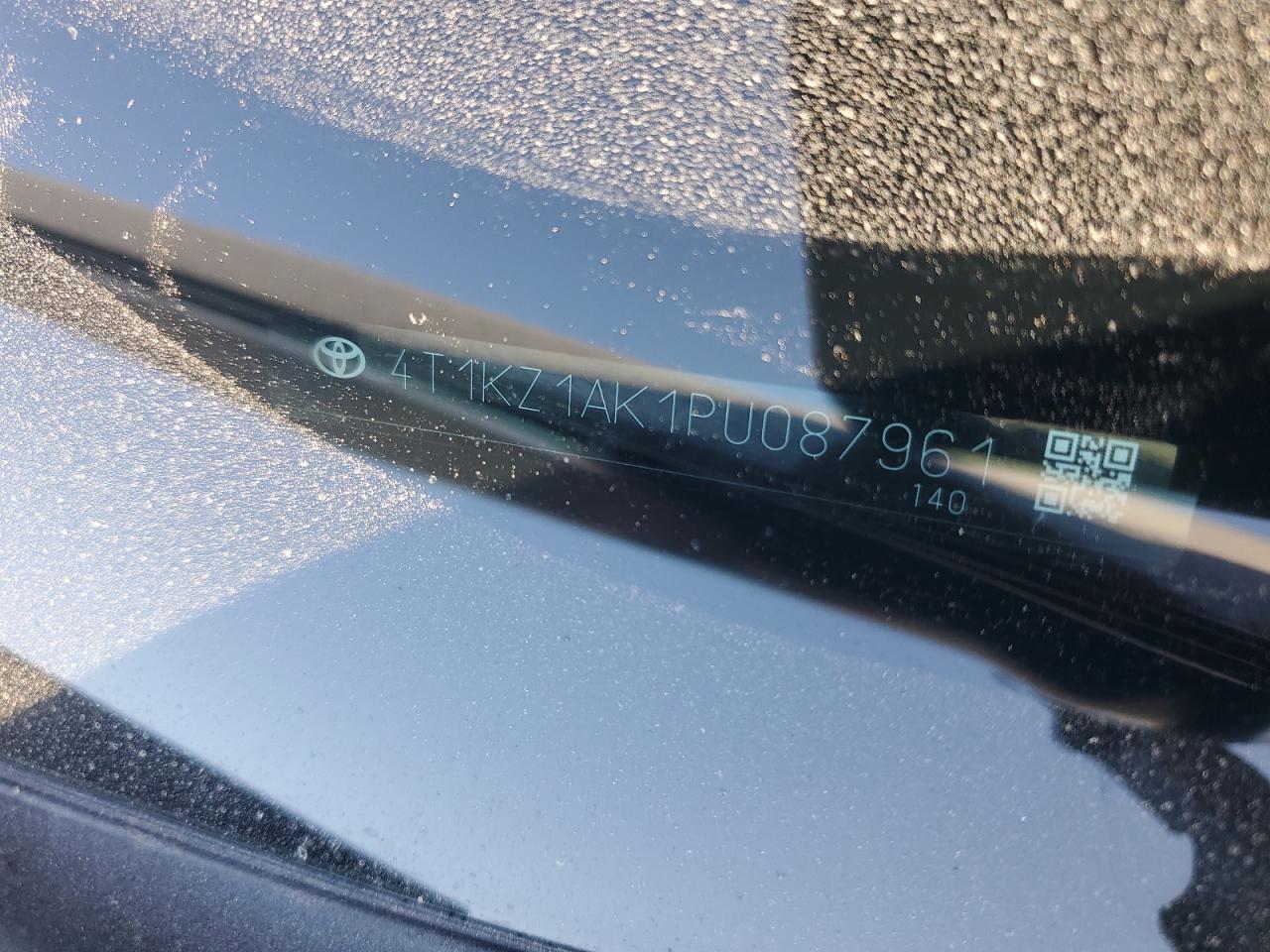 2023 Toyota Camry Trd VIN: 4T1KZ1AK1PU087961 Lot: 81932855