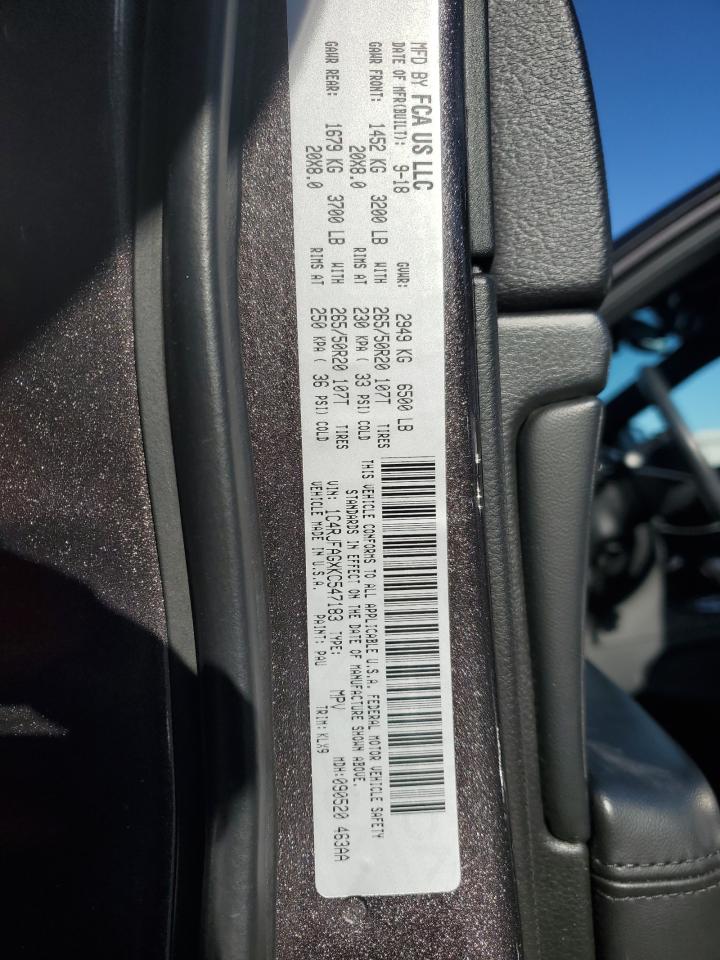 2019 Jeep Grand Cherokee Laredo VIN: 1C4RJFAGXKC547183 Lot: 82522055