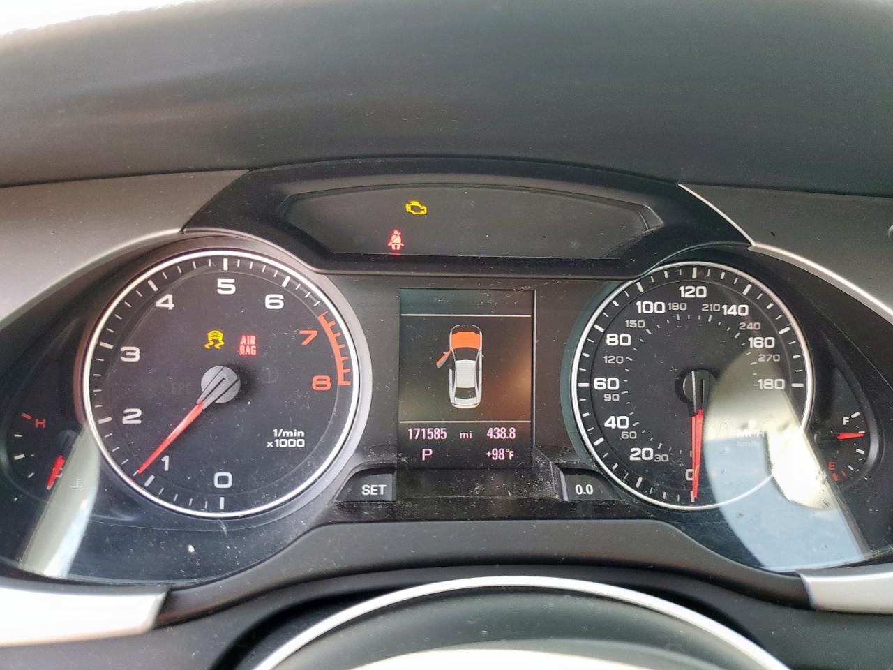 2012 Audi A4 Premium Plus VIN: WAUFFAFL1CA095535 Lot: 81955575