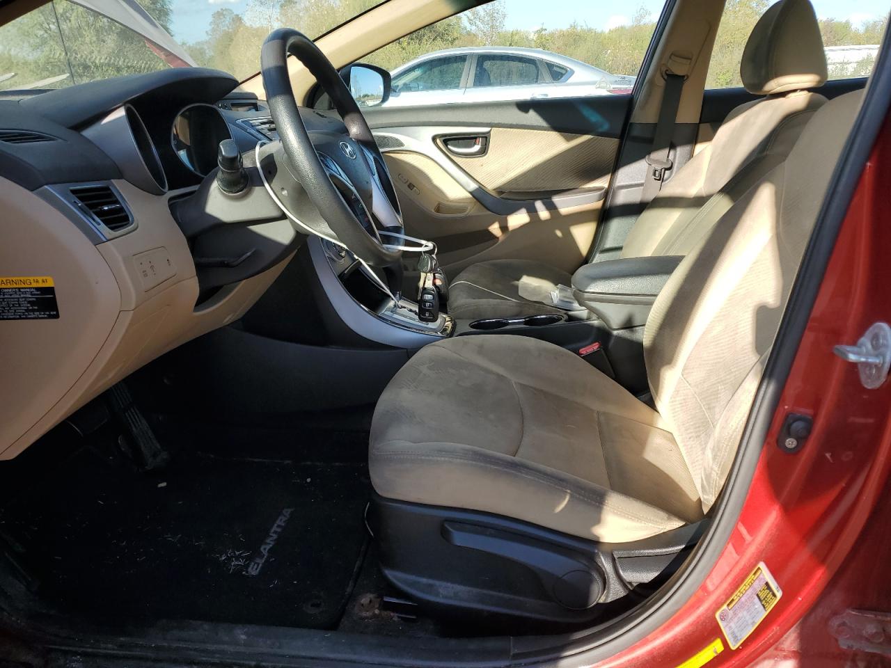 2012 Hyundai Elantra Gls VIN: KMHDH4AE3CU344801 Lot: 85105085