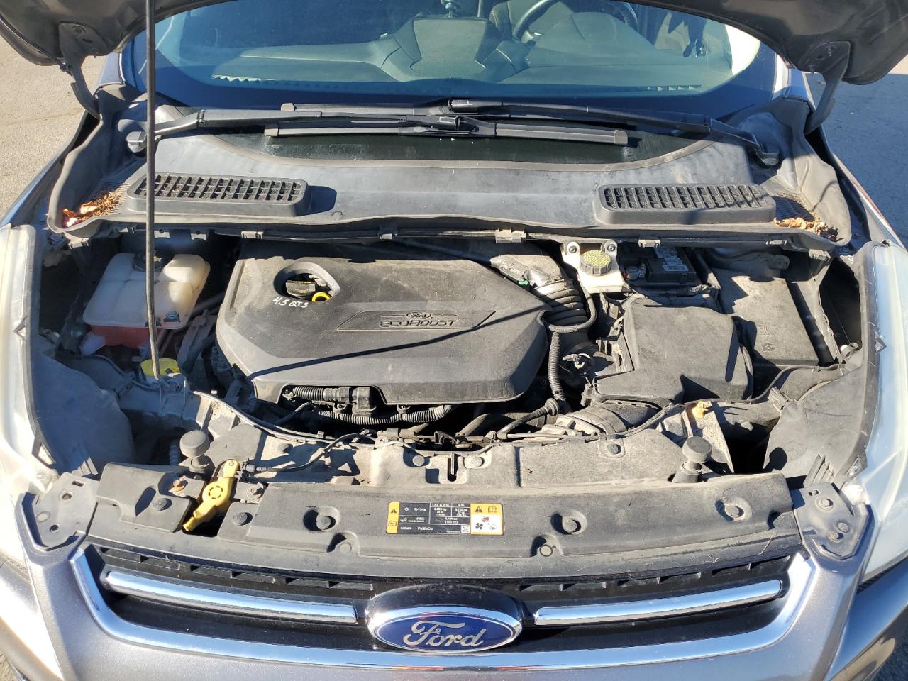 2014 Ford Escape Titanium VIN: 1FMCU9JX0EUE45691 Lot: 86121395