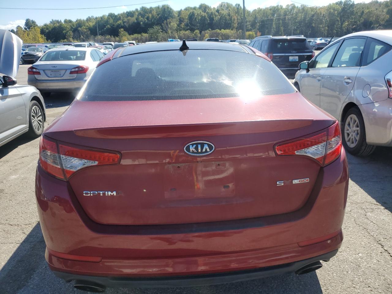 2011 Kia Optima Sx VIN: KNAGR4A65B5142345 Lot: 86209595