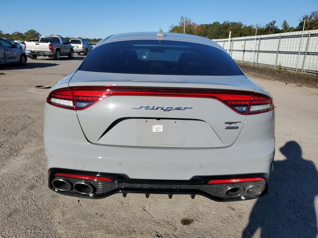 2022 Kia Stinger Gt2 VIN: KNAE55LC3N6109998 Lot: 87223265