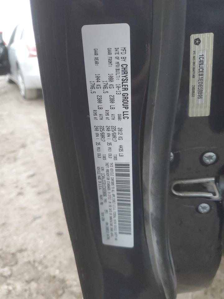 2014 Jeep Compass Latitude VIN: 1C4NJCEB1ED659896 Lot: 90608115