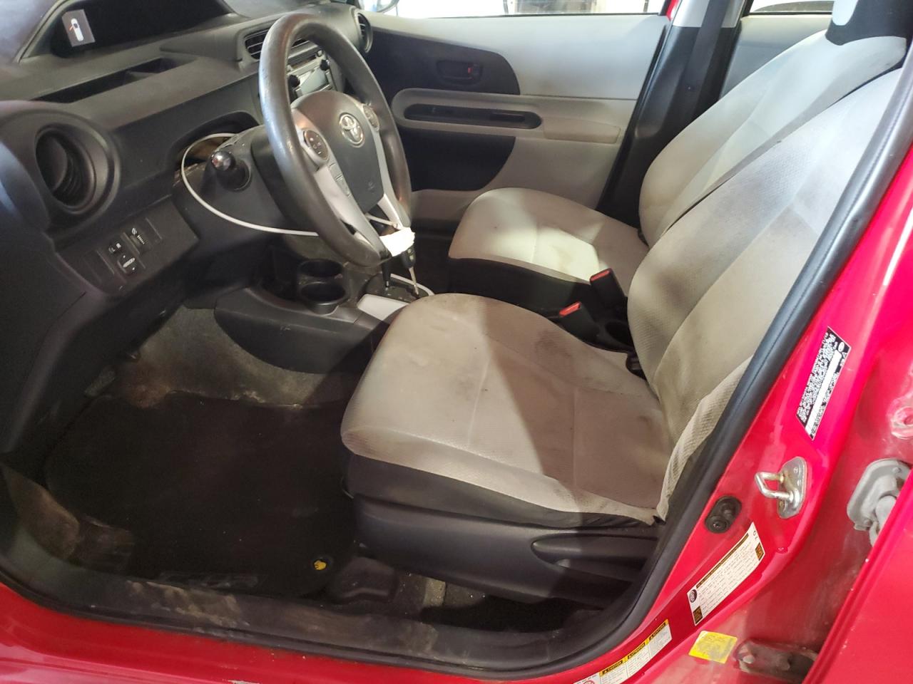 2012 Toyota Prius C VIN: JTDKDTB30C1524527 Lot: 81833945