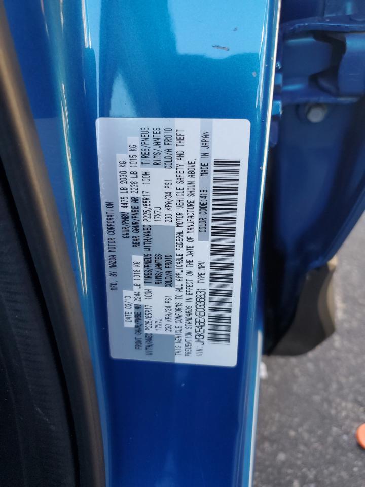 2014 Mazda Cx-5 Sport VIN: JM3KE4BEXE0336831 Lot: 85528645