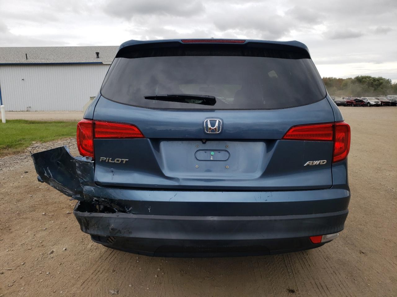 2017 Honda Pilot Exln VIN: 5FNYF6H72HB023699 Lot: 82439425