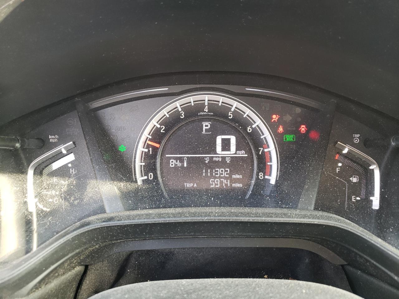 2018 Honda Cr-V Lx VIN: 2HKRW6H39JH232298 Lot: 81764145