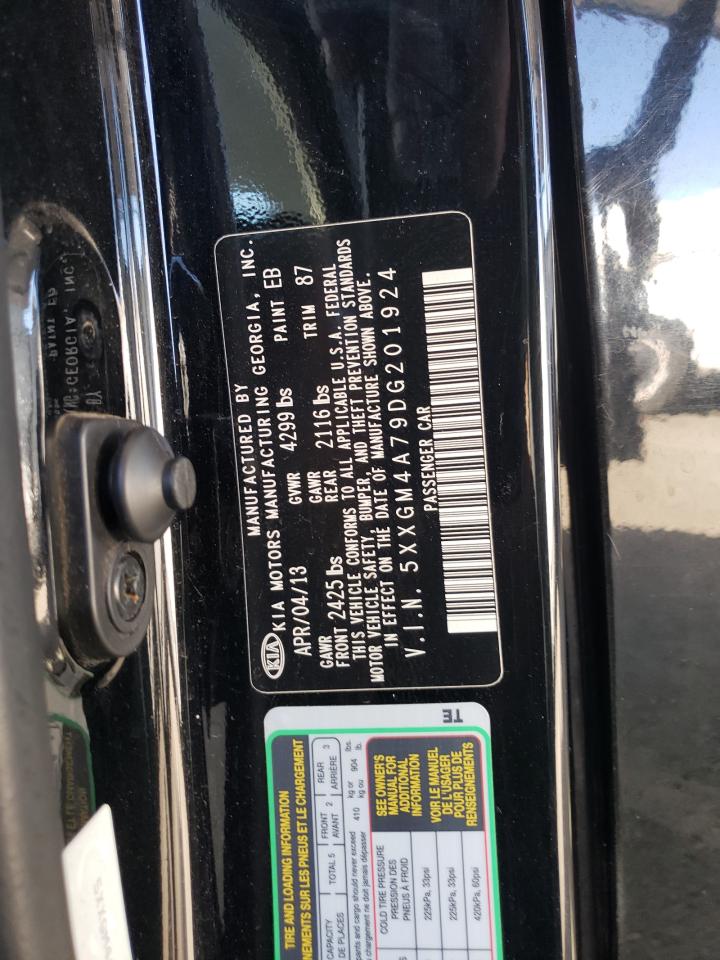 2013 Kia Optima Lx VIN: 5XXGM4A79DG201924 Lot: 85666855