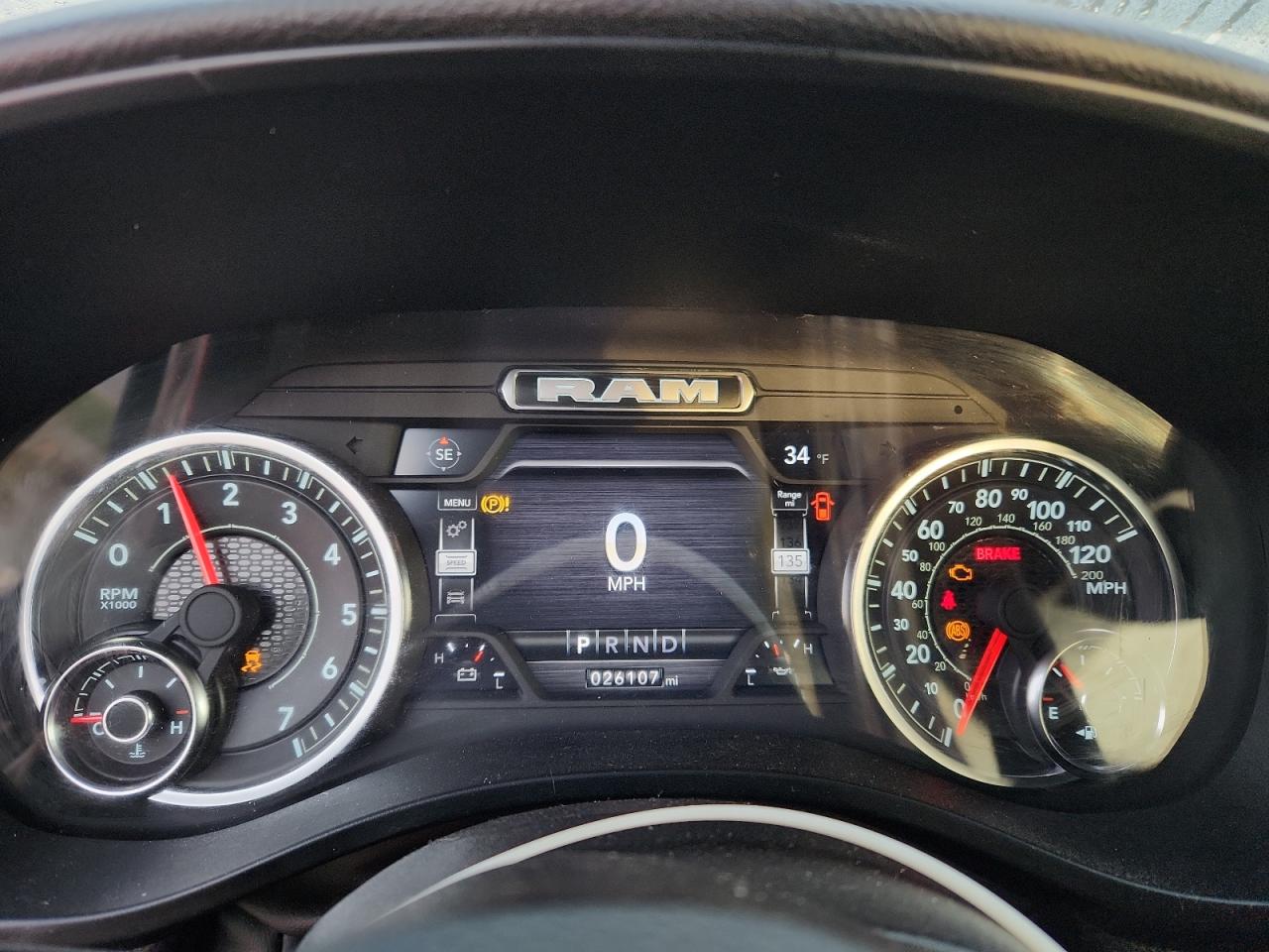 2023 Ram 1500 Big Horn/Lone Star VIN: 1C6SRFFT4PN656094 Lot: 90710355