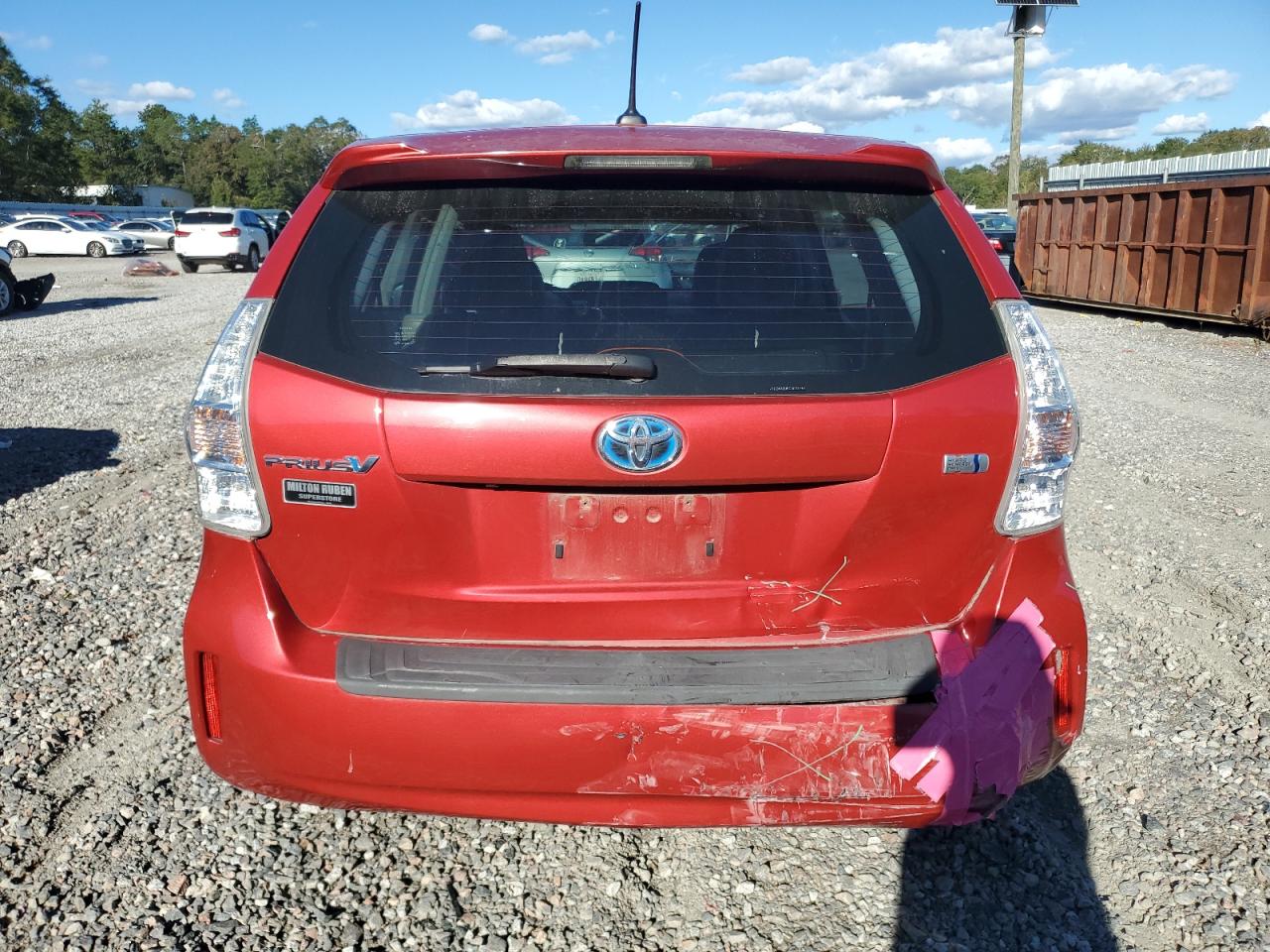 2012 Toyota Prius V VIN: JTDZN3EU0C3023741 Lot: 86120705