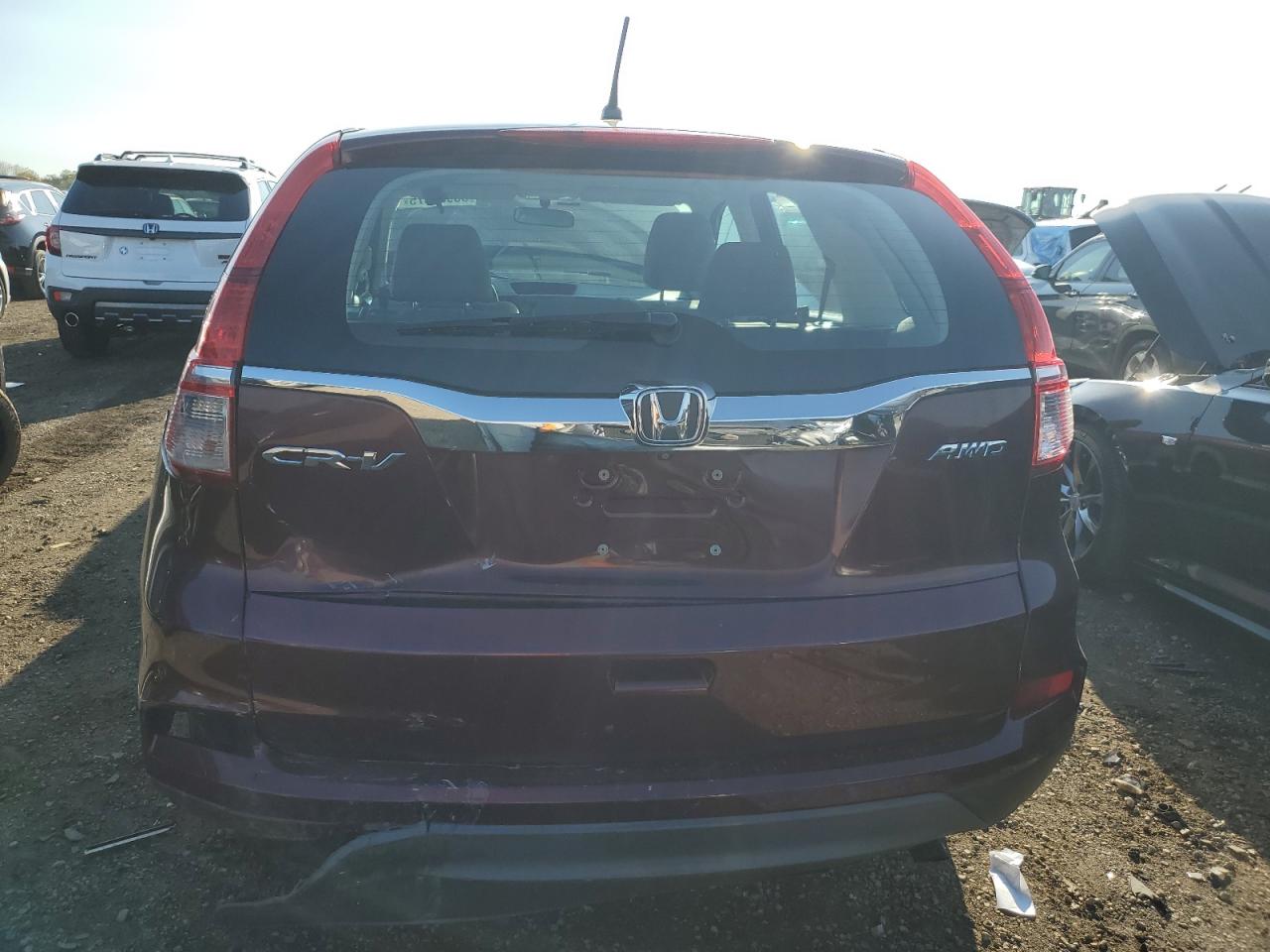 2015 Honda Cr-V Lx VIN: 5J6RM4H34FL066862 Lot: 85933575