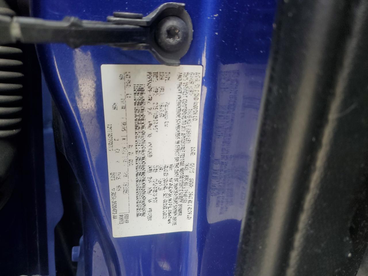 2015 Ford Focus St VIN: 1FADP3L97FL354748 Lot: 85546465