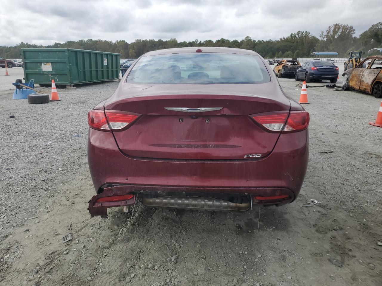 2015 Chrysler 200 Limited VIN: 1C3CCCAB5FN623023 Lot: 82236575