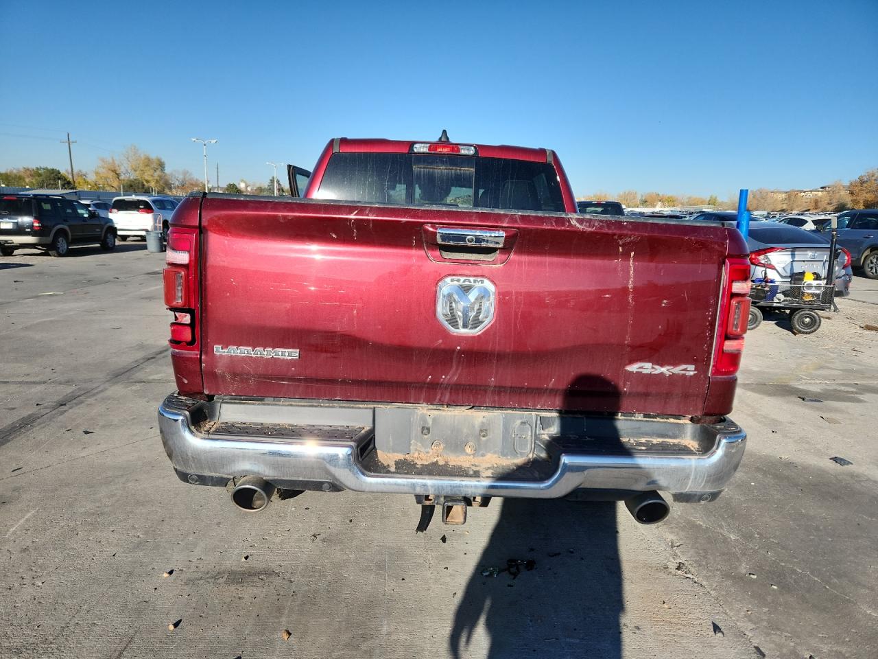 2022 Ram 1500 Laramie VIN: 1C6SRFJM0NN234076 Lot: 91020395