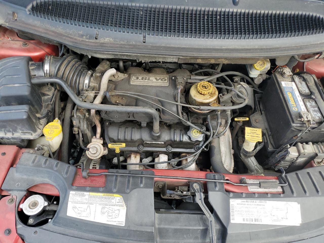 2002 Dodge Grand Caravan Ex VIN: 2B4GP74L82R524039 Lot: 82339235