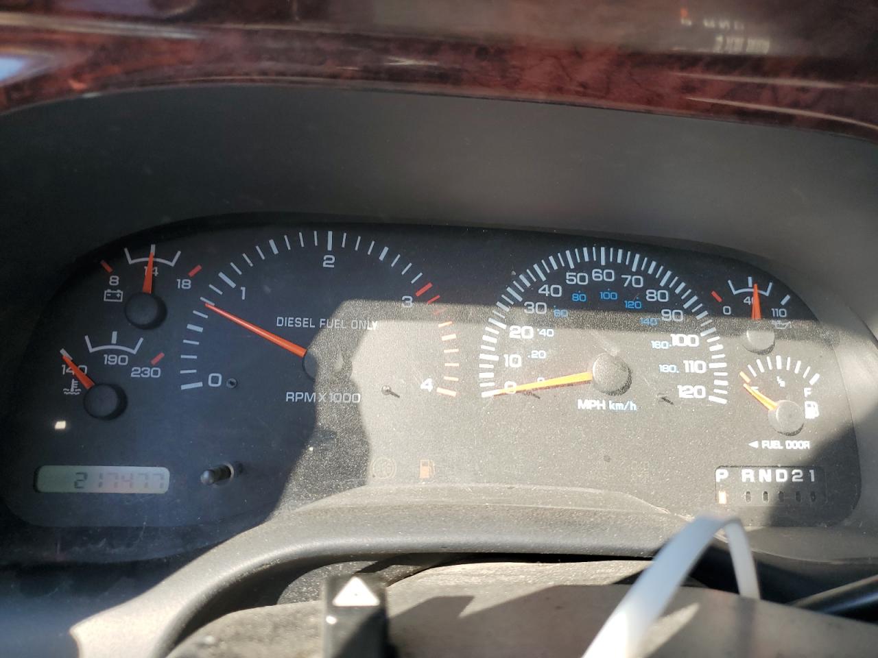 1998 Dodge Ram 2500 VIN: 1B7KC23D4WJ140338 Lot: 87058165